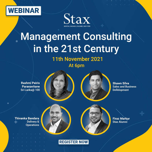 Stax | Management Consulting in the 21st Century – Webinar Registration