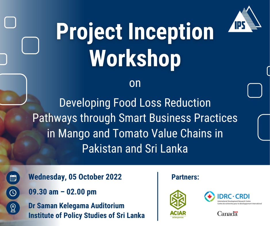 Food Loss Mitigation in Mango and Tomato Value Chains in Pakistan and Sri Lanka